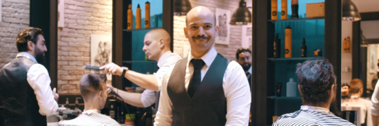 Daniel Kitanovski im Maskulin Barbershop