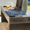 Individuell geplante Outdoor Küche Beton (made in Germany by Formdimensionen) – Bild 6