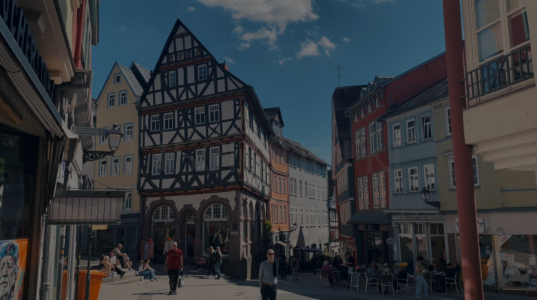 wetzlar altstadt mit fachwerkhäusern
